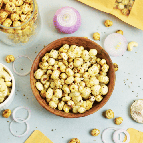 Cream and Onion Makhana